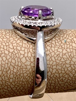 *КОЛЬЦО р.17 Аметист арт. R00002-633, (вес 4,18 г) - фото 336558 *КОЛЬЦО р.17 Аметист арт. R00002-633, (вес 4,18 г) - фото 336558