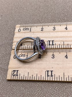 *КОЛЬЦО р.17 Аметист арт. R00002-633, (вес 4,18 г) - фото 336563 *КОЛЬЦО р.17 Аметист арт. R00002-633, (вес 4,18 г) - фото 336563