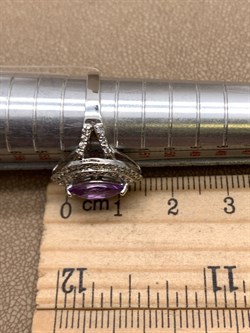 *КОЛЬЦО р.17 Аметист арт. R00017-602, (вес 3,13 г) - фото 336576 *КОЛЬЦО р.17 Аметист арт. R00017-602, (вес 3,13 г) - фото 336576