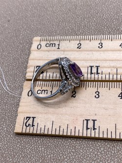 *КОЛЬЦО р.17 Аметист арт. R00017-602, (вес 3,13 г) - фото 336584 *КОЛЬЦО р.17 Аметист арт. R00017-602, (вес 3,13 г) - фото 336584