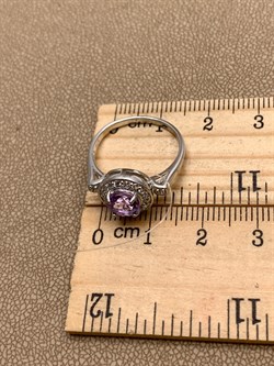 *Кольцо р.17 Аметист арт. R00093-636 Вес 2,29 г - фото 336613 *Кольцо р.17 Аметист арт. R00093-636 Вес 2,29 г - фото 336613