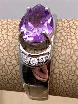 *Кольцо р.17  Аметист арт. R00038-944, (вес 2,88 г) - фото 336628 *Кольцо р.17  Аметист арт. R00038-944, (вес 2,88 г) - фото 336628