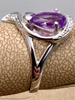 *Кольцо р.17 Аметист арт. R00098-268 Вес 2,65 г - фото 336650 *Кольцо р.17 Аметист арт. R00098-268 Вес 2,65 г - фото 336650