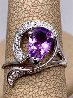 *Кольцо р.17 Аметист арт. R00098-268 Вес 2,65 г - фото 336651 *Кольцо р.17 Аметист арт. R00098-268 Вес 2,65 г - фото 336651