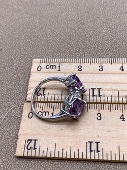 *Кольцо р.17 Аметист арт. R00061-522 Вес 4,39 г - фото 336674 *Кольцо р.17 Аметист арт. R00061-522 Вес 4,39 г - фото 336674