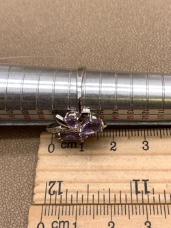 *КОЛЬЦО р.18 Аметист арт. R00080-727, (вес около 3,83 г) - фото 336676 *КОЛЬЦО р.18 Аметист арт. R00080-727, (вес около 3,83 г) - фото 336676