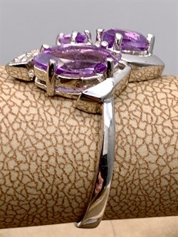 *КОЛЬЦО р.18 Аметист арт. R00080-727, (вес около 3,83 г) - фото 336679 *КОЛЬЦО р.18 Аметист арт. R00080-727, (вес около 3,83 г) - фото 336679