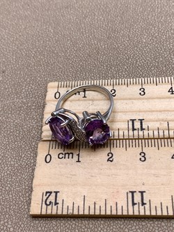 *Кольцо р.17,5 Аметист арт. R00061-277 Вес 4,19 г - фото 336693 *Кольцо р.17,5 Аметист арт. R00061-277 Вес 4,19 г - фото 336693