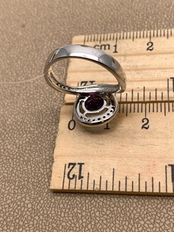 *КОЛЬЦО р.17,5 Аметист арт. R00007-057, (вес около 4,53 г) - фото 336702 *КОЛЬЦО р.17,5 Аметист арт. R00007-057, (вес около 4,53 г) - фото 336702