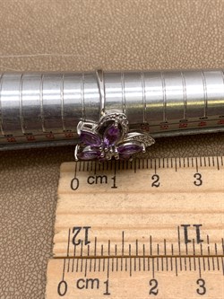 *Кольцо р.17,5 Аметист арт. R00095-840, (вес 3,28 г) - фото 336706 *Кольцо р.17,5 Аметист арт. R00095-840, (вес 3,28 г) - фото 336706