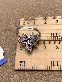 *Кольцо р.17,5 Аметист арт. R00095-840, (вес 3,28 г) - фото 336712 *Кольцо р.17,5 Аметист арт. R00095-840, (вес 3,28 г) - фото 336712