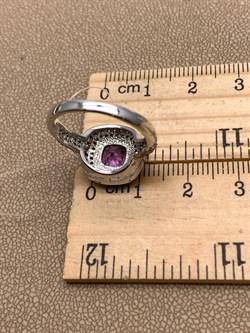 *КОЛЬЦО р.17,5 Аметист арт. R00021-754, (вес 4,3 г) - фото 336722 *КОЛЬЦО р.17,5 Аметист арт. R00021-754, (вес 4,3 г) - фото 336722