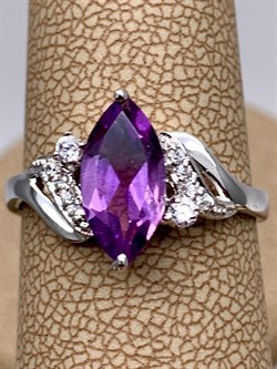 *КОЛЬЦО р.18 Аметист арт. R00006-760, (вес 3,08 г) - фото 336728 *КОЛЬЦО р.18 Аметист арт. R00006-760, (вес 3,08 г) - фото 336728