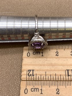 *КОЛЬЦО р.17,5 Аметист арт. R00091-889, (вес 3,06 г) - фото 336756 *КОЛЬЦО р.17,5 Аметист арт. R00091-889, (вес 3,06 г) - фото 336756