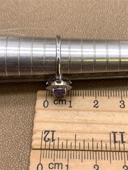 *Кольцо р.17,5 Аметист арт. R00093-881 Вес 2,23 г - фото 336767