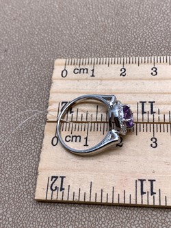 *Кольцо р.17,5 Аметист арт. R00093-881 Вес 2,23 г - фото 336775