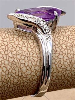 *Кольцо р.17 Аметист арт. R00028-587 Вес 2,81 г - фото 336780 *Кольцо р.17 Аметист арт. R00028-587 Вес 2,81 г - фото 336780
