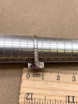 *Кольцо р.17,5 Аметист арт. R00012-016 Вес 2,16 г - фото 336787