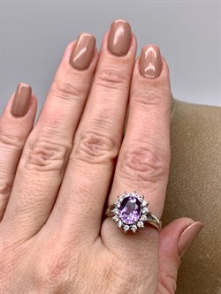 *КОЛЬЦО р.18 Аметист арт. R00037-612, (вес около 5,39 г) - фото 336802 *КОЛЬЦО р.18 Аметист арт. R00037-612, (вес около 5,39 г) - фото 336802