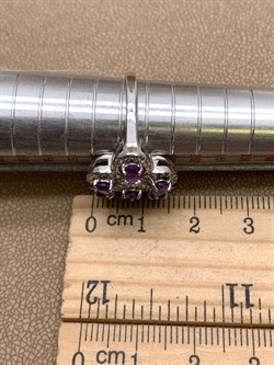 *КОЛЬЦО р.17,5 Аметист арт. R00034-267, (вес 4,63 г) - фото 336807 *КОЛЬЦО р.17,5 Аметист арт. R00034-267, (вес 4,63 г) - фото 336807