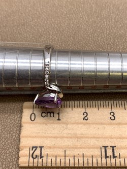 *КОЛЬЦО р.17,5 Аметист арт. R00010-521, (вес 3,26 г) - фото 336827