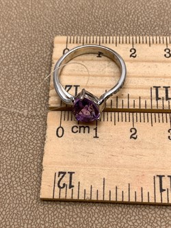 *КОЛЬЦО р.17,5 Аметист арт. R00010-521, (вес 3,26 г) - фото 336834
