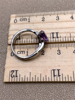 *КОЛЬЦО р.17,5 Аметист арт. R00010-521, (вес 3,26 г) - фото 336835