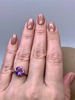 *Кольцо р.17 Аметист арт. R00058-808, (вес 3,58 г) - фото 336842 *Кольцо р.17 Аметист арт. R00058-808, (вес 3,58 г) - фото 336842