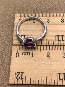 *Кольцо р.17,5 Аметист арт. R00016-552, (вес 2,99 г) - фото 336854 *Кольцо р.17,5 Аметист арт. R00016-552, (вес 2,99 г) - фото 336854