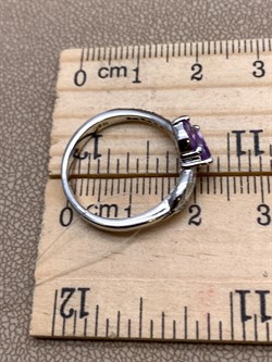 *Кольцо р.17,5 Аметист арт. R00016-552, (вес 2,99 г) - фото 336855 *Кольцо р.17,5 Аметист арт. R00016-552, (вес 2,99 г) - фото 336855