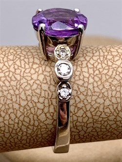 *Кольцо р.17 Аметист арт. R00019-978, (вес 3,78 г) - фото 336860 *Кольцо р.17 Аметист арт. R00019-978, (вес 3,78 г) - фото 336860