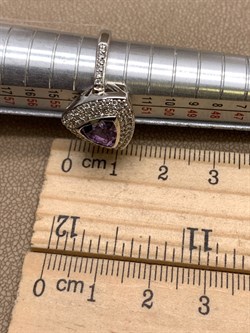 *КОЛЬЦО р.17 Аметист арт. R00001-160, (вес 5,31 г) - фото 336867