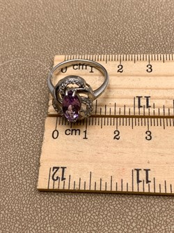 *КОЛЬЦО р.18 Аметист арт. R00086-552, (вес 3,92 г) - фото 336884 *КОЛЬЦО р.18 Аметист арт. R00086-552, (вес 3,92 г) - фото 336884