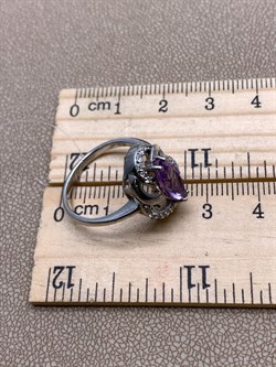 *КОЛЬЦО р.18 Аметист арт. R00086-552, (вес 3,92 г) - фото 336885 *КОЛЬЦО р.18 Аметист арт. R00086-552, (вес 3,92 г) - фото 336885