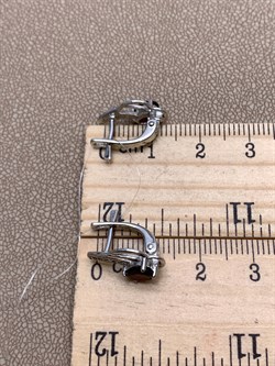 *СЕРЬГИ Гранат арт. E00009-711, (вес 2,65 г) - фото 336891