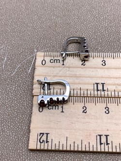 *СЕРЬГИ Гранат арт. E00513-565, (вес около 3,65 г) - фото 336916 *СЕРЬГИ Гранат арт. E00513-565, (вес около 3,65 г) - фото 336916