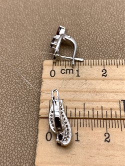 *Серьги Гранат арт. E00616-486 вес 3,43 г - фото 336928 *Серьги Гранат арт. E00616-486 вес 3,43 г - фото 336928