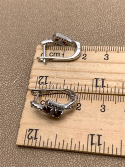 *СЕРЬГИ Гранат арт. E00405-621, (вес 4,19 г) - фото 336936 *СЕРЬГИ Гранат арт. E00405-621, (вес 4,19 г) - фото 336936