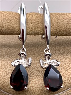 *СЕРЬГИ Гранат арт. E00306-589, (вес 5,39 г) - фото 336939 *СЕРЬГИ Гранат арт. E00306-589, (вес 5,39 г) - фото 336939