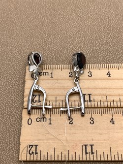 *СЕРЬГИ Гранат арт. E00306-589, (вес 5,39 г) - фото 336941 *СЕРЬГИ Гранат арт. E00306-589, (вес 5,39 г) - фото 336941