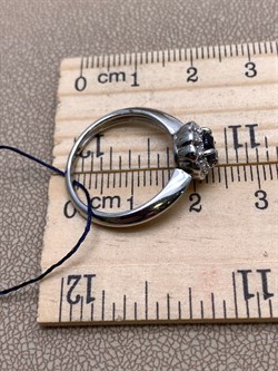 *Кольцо р.17,5 Сапфир иск арт. 01-2163/0ГТС-00-683 вес 3,19 г - фото 337010