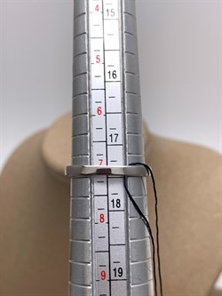 *Кольцо р.17,5 Сапфир иск арт. 01-2454/0ГТС-00-585 вес 1,92 г - фото 337013