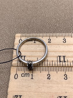 *Кольцо р.17,5 Сапфир иск арт. 01-2454/0ГТС-00-585 вес 1,92 г - фото 337020