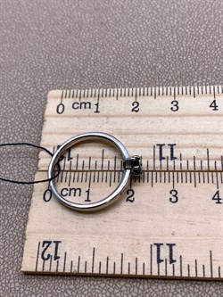 *Кольцо р.17,5 Сапфир иск арт. 01-2454/0ГТС-00-585 вес 1,92 г - фото 337021