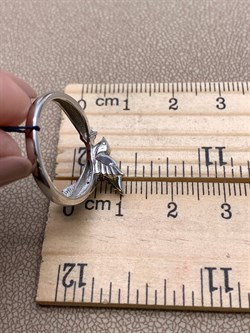 *Кольцо р.17,5 Колибри Фианит арт. 01-1991/КЦ11-00-383 вес 2,62 г - фото 337081 *Кольцо р.17,5 Колибри Фианит арт. 01-1991/КЦ11-00-383 вес 2,62 г - фото 337081