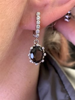 *СЕРЬГИ Раухтопаз Дымчатый Кварц арт. E00226-646, (вес 5,69 г) - фото 337272 *СЕРЬГИ Раухтопаз Дымчатый Кварц арт. E00226-646, (вес 5,69 г) - фото 337272