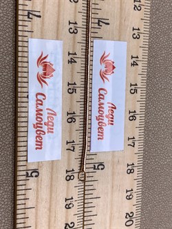 *Браслет р.18 Снейк цв Красное арт. БП150УКА1П-А51-797 Вес 3,29 г - фото 337321