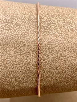 *Браслет р.18 Снейк цв Красное арт. БП150УКА1П-А51-797 Вес 3,29 г - фото 337326