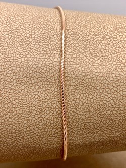 *Браслет р.20 Снейк цв Красное арт. БП140УКА1П-А51-251, Вес 2,58 г - фото 337337