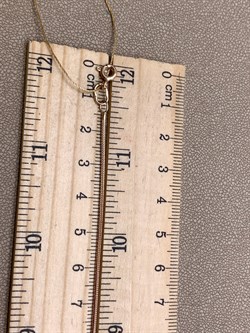 *Браслет р.20 Снейк цв Красное арт. БП140УКА1П-А51-251, Вес 2,58 г - фото 337339